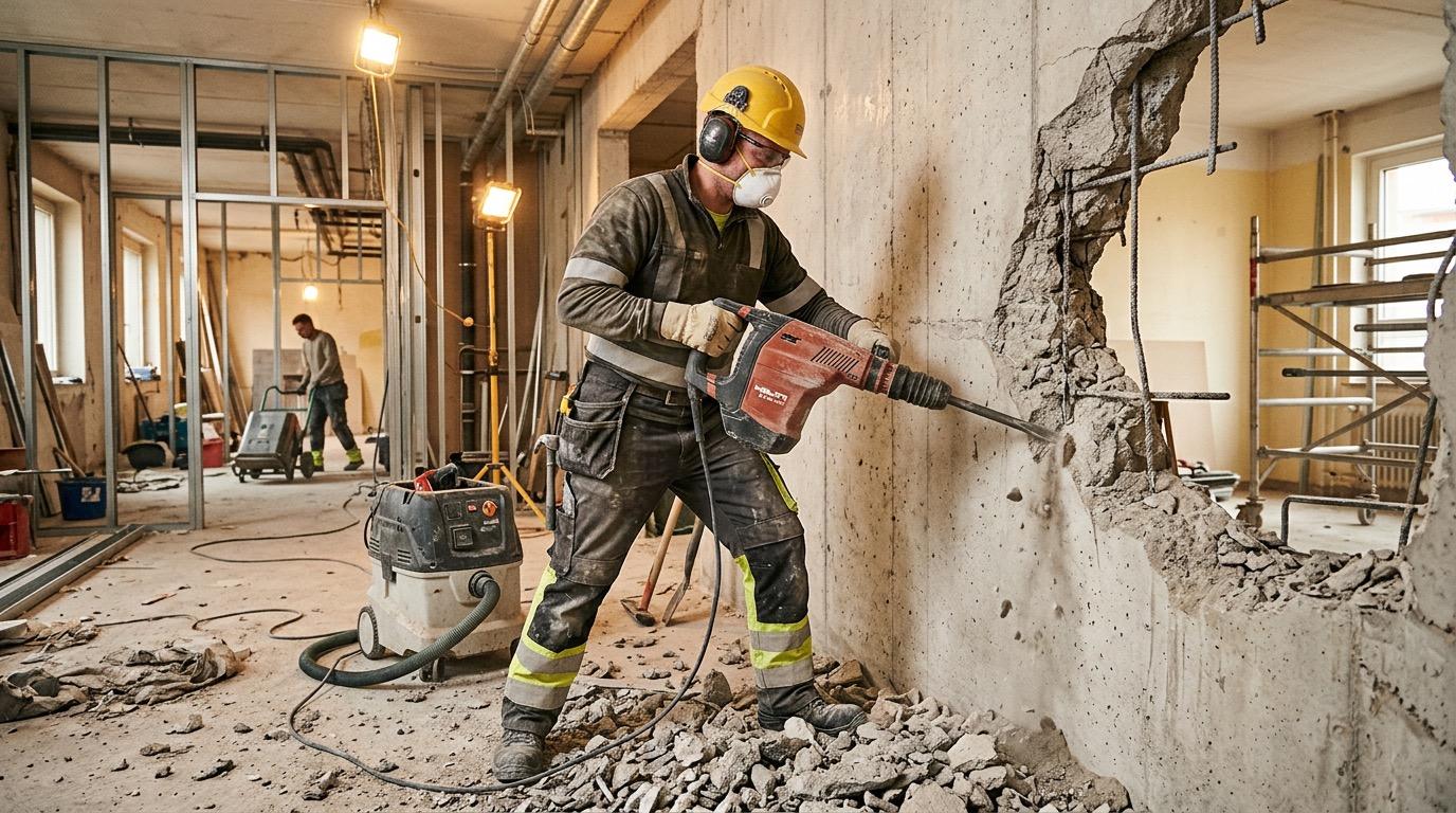 Stemmarbeiten und Abbrucharbeiten in Geboltskirchen – Johann Burgstaller